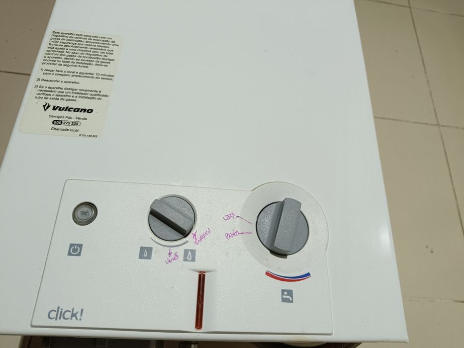 Esquentador Atmosférico Vulcano