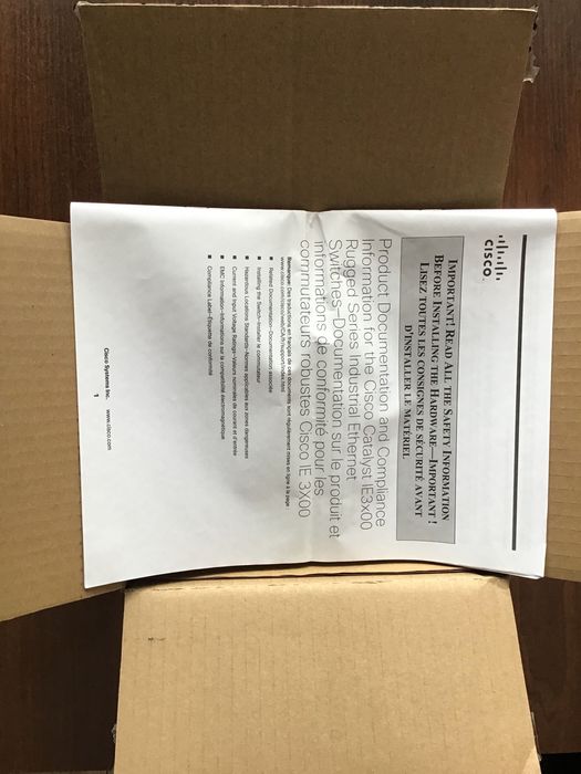 Cisco switch IE 3300