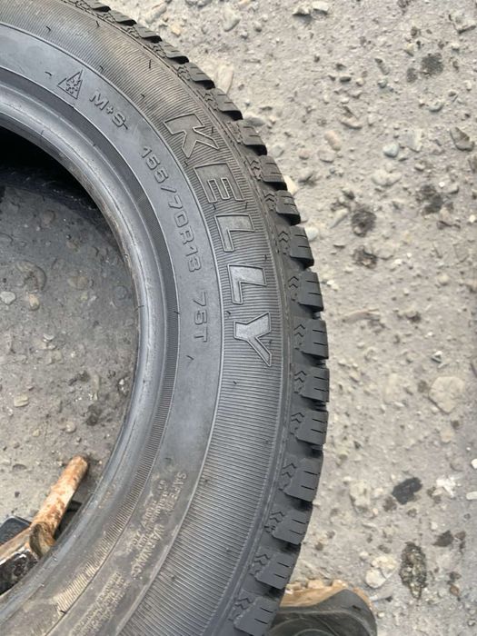 Шини 155/70 R13 пара Kelly зима 7,9мм, 2023р
