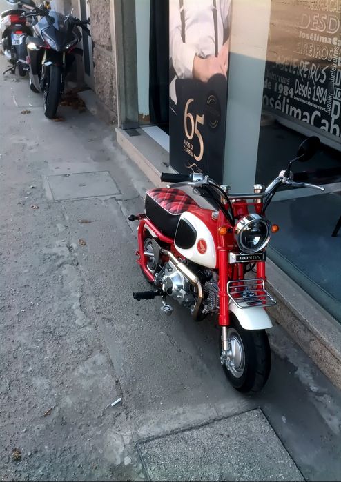 Mini Honda CZ100 réplica. (Única em Portugal)