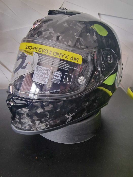 KASK SCORPION Exo-R1 Evo Carbon Air Onyx Black L !Sklep!