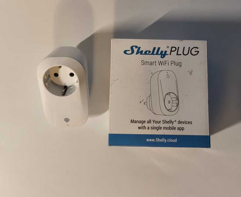 Shelly Smart WiFi Plug Inteligentne gniazdo Smart Home z pomiarem