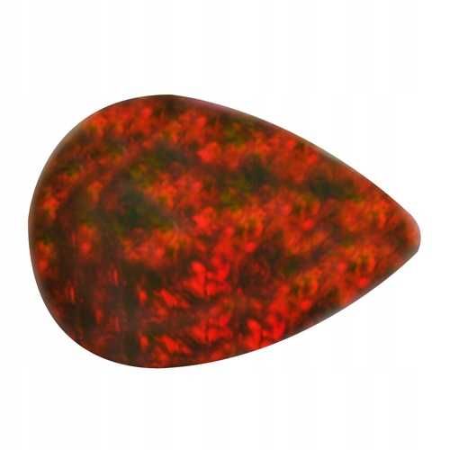 CZARNY OPAL - 3D - IF - na złoty pierścionek - Walentynki