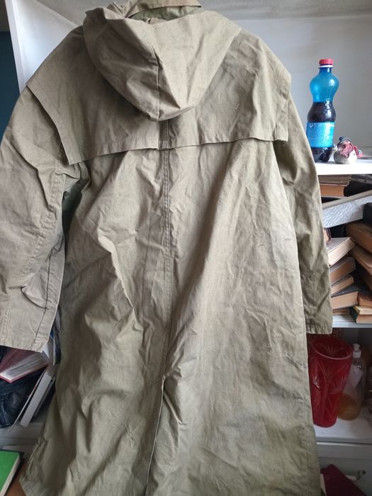 Плащ брезентовый с капюшоном СССР