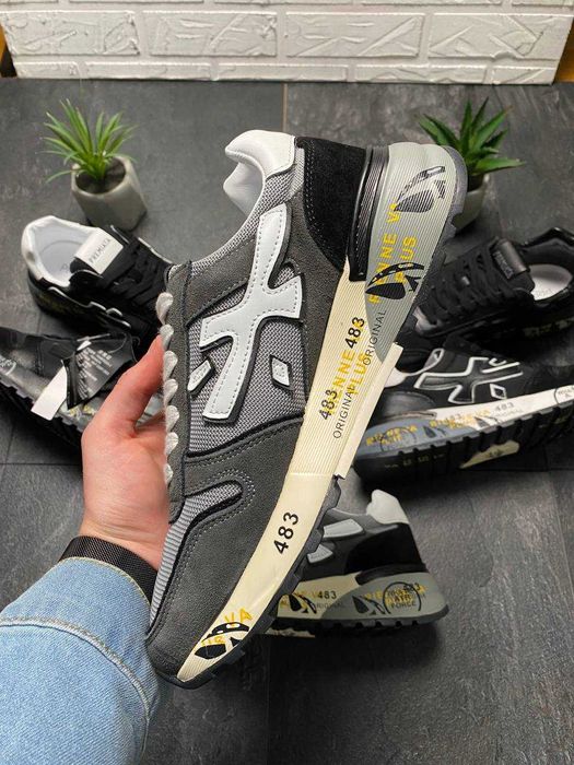 Кросівки PREMIATA Grey White 45 (28.5 см) / 43 (27.5 см)