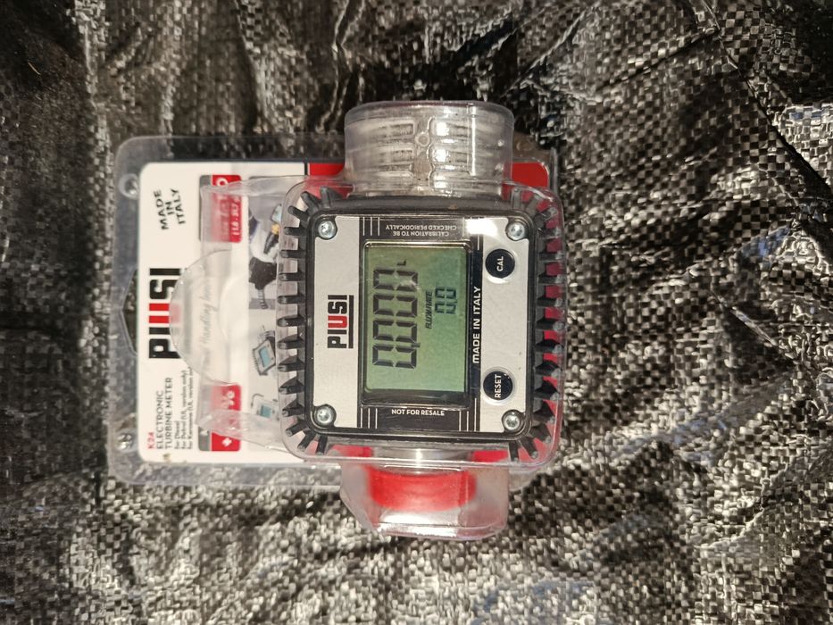 Licznik elektroniczny przepływomierz paliwa on Piusi K 24