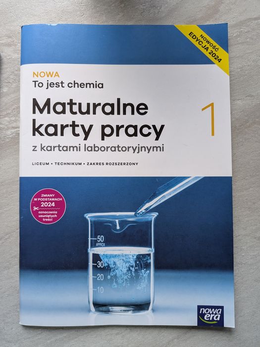 To jest chemia Maturalne karty pracy