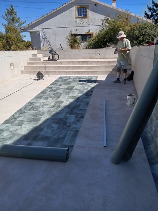 Aplicação de Tela armada