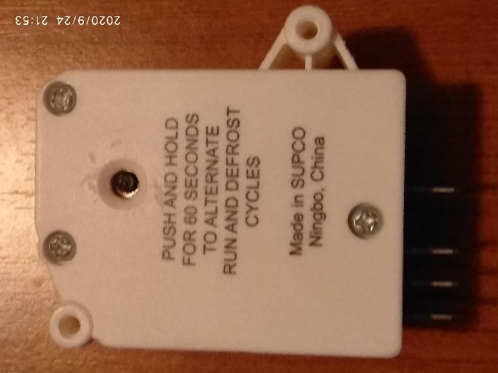 RELÓGIO Eletrónico de Descongelação (FRIGORÍFICOS)