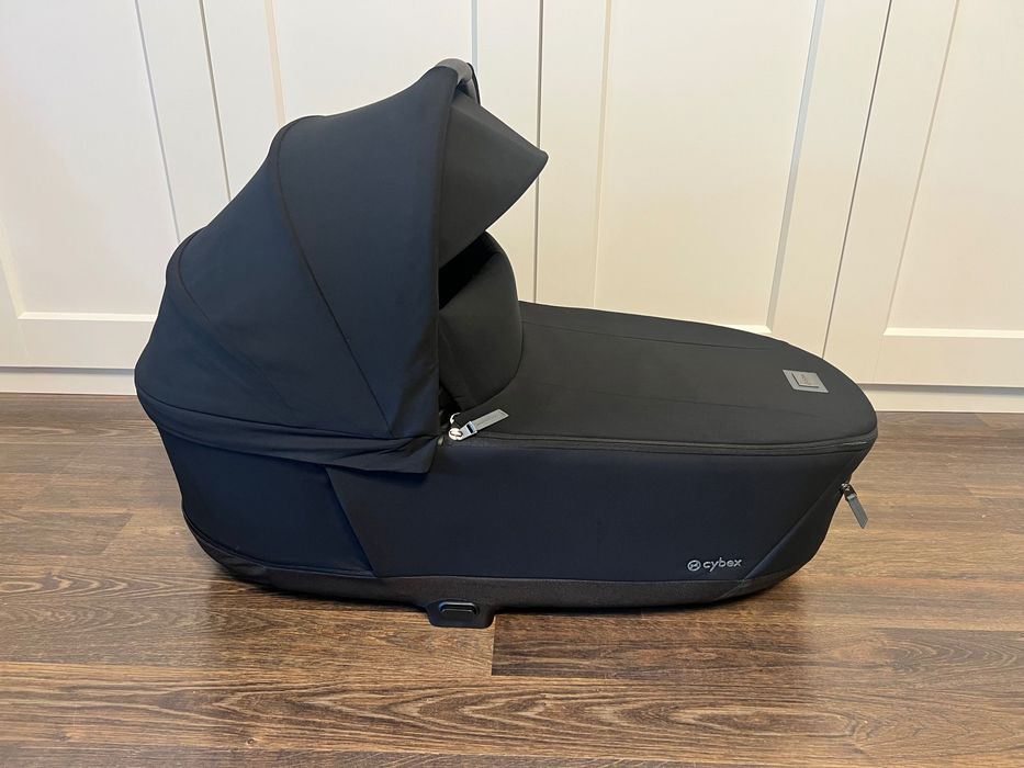 Cybex Priam 4.0 Gondola Lux Sepia Black + folia przeciwdeszczowa