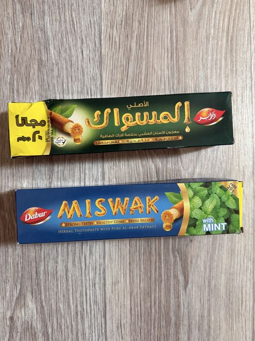 Зубная паста из Египта Miswak есть чек