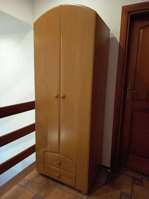 Szafa ubraniowa brązowa