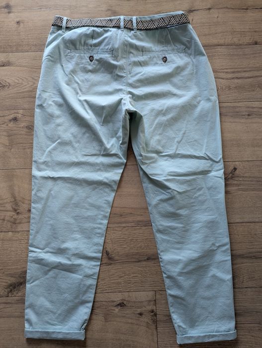 Spodnie chino miętowe Orsay rozm 44