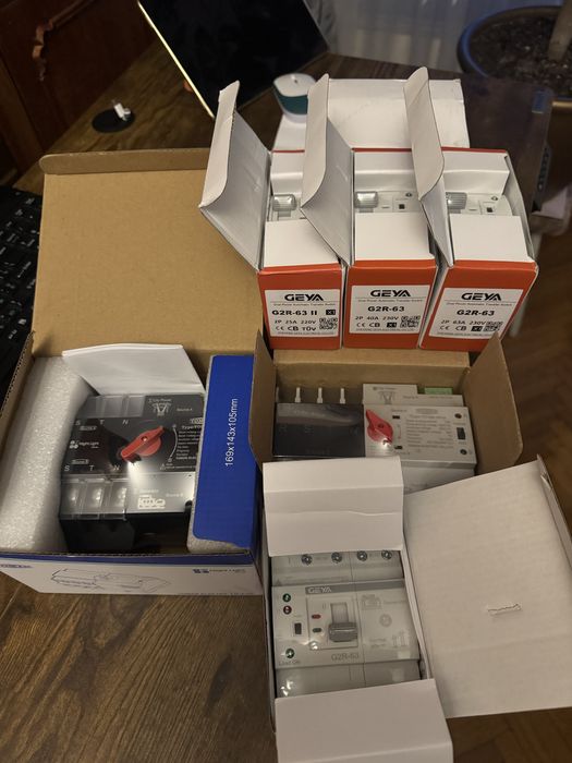 АВР  1ф  40,63А  2р Geya i Tomzn, Ecoflow, Bluetti, Jackery iтд