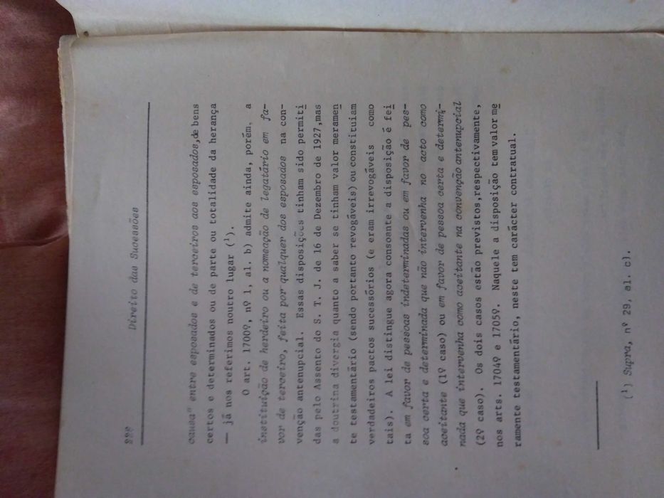 Direito das Sucessões, sebenta de F. M. Pereira Coelho, de 1974