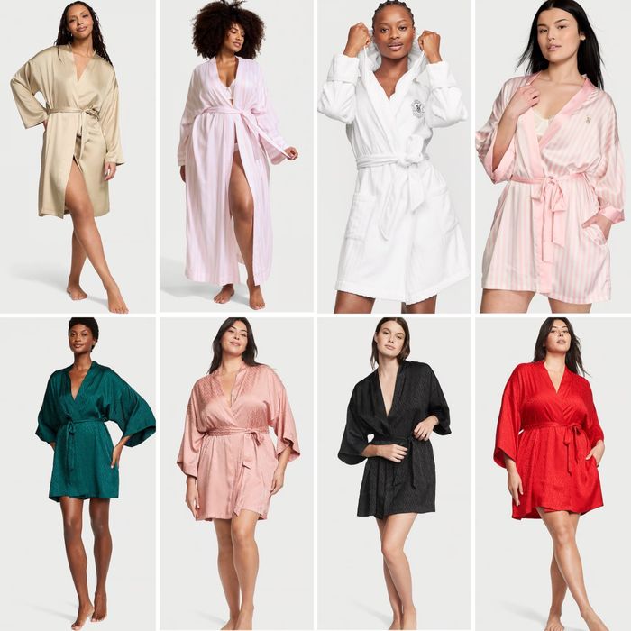 Халат VS Victoria’s Secret різні утеплений сатин сорочка нічна пеньюар