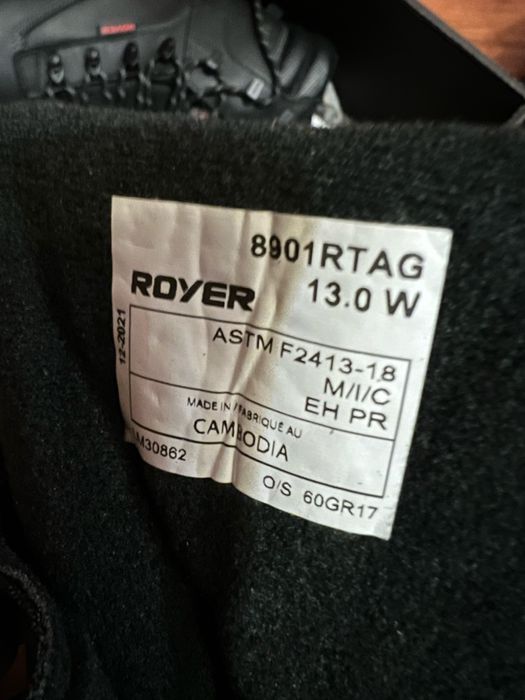 Берці зимові Royer