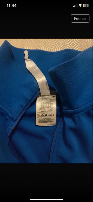 Casaco Adidas Real Madrid 2023 Azul (Raro - Tamanho M)