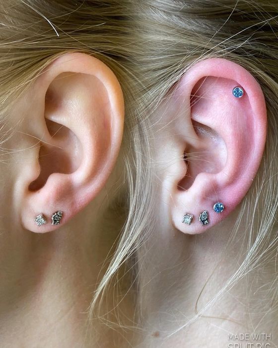 Прокол вушок діткам та дорослим