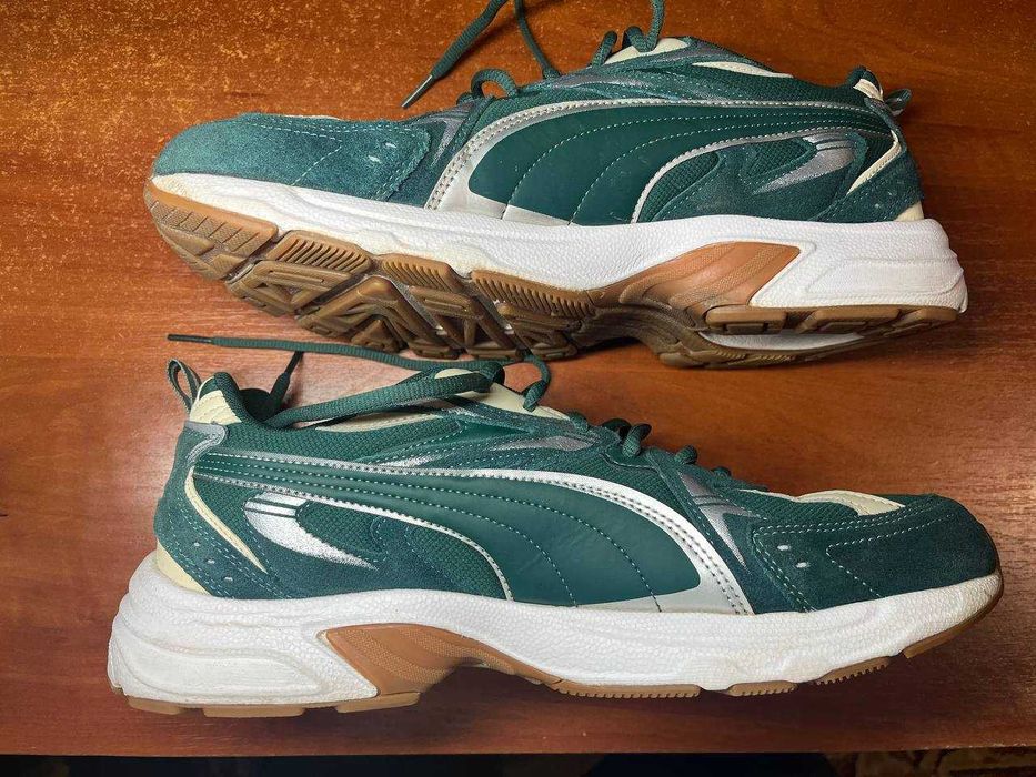 カミユ Кросівки чоловічі puma milenio tech suede зелені: 2 500 грн