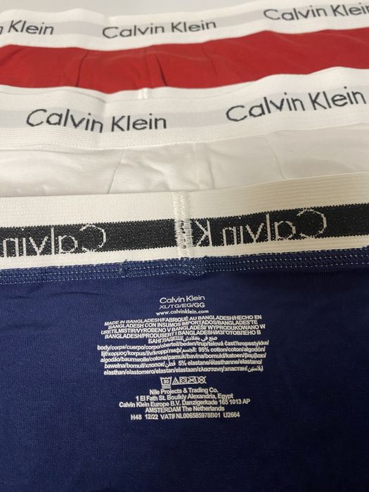 ОРИГІНАЛ! Трусы Calvin Klein 3шт в наборе!! S M L XL 2XL
