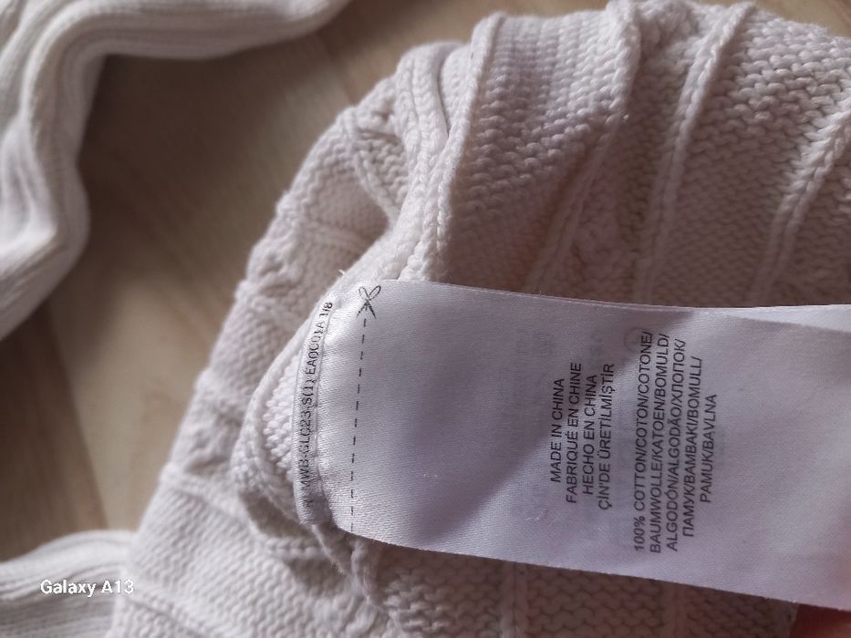 Ralph lauren oryginalny sweterek damski s bawełna