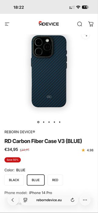 Capas Reborn device iphone 14 pro