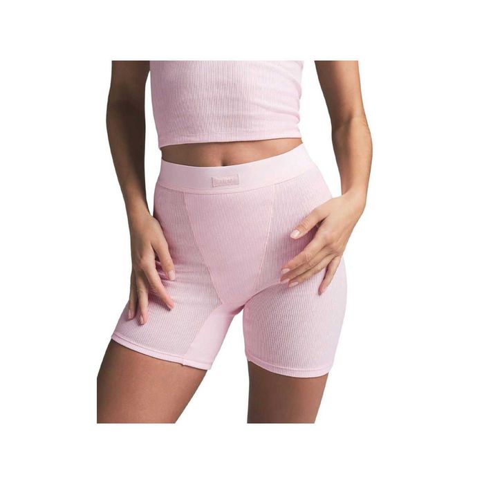 Шорти Skims Cotton Rib Boxer Cherry Blossom