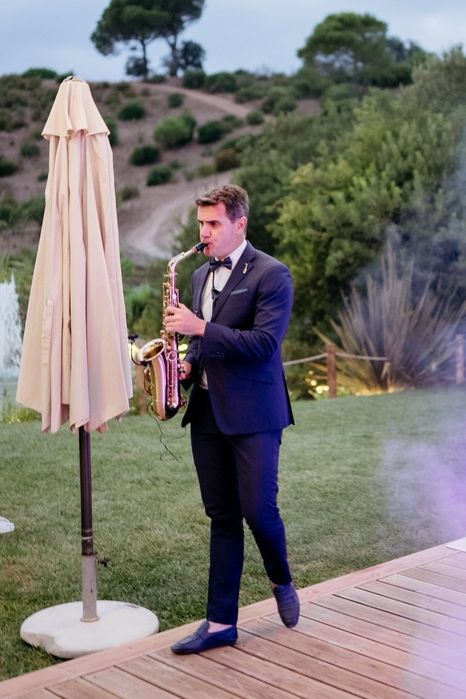 Saxofonista profissional