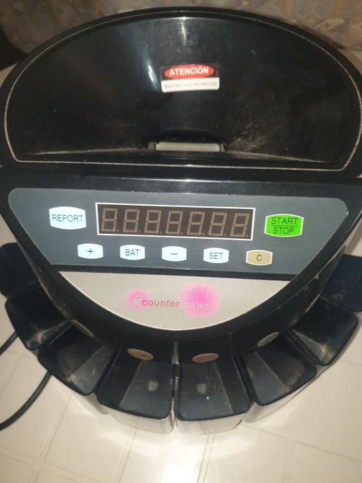 Máquina de contar moedas