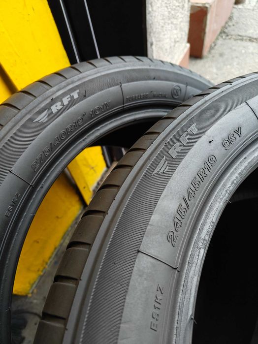 R19 245 45/R19 275 40 шини літні Bridgestone Potenza S001 RFT