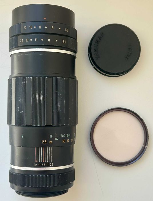 Asahi Pentax Tele-Takumar 200mm F5.6 M42