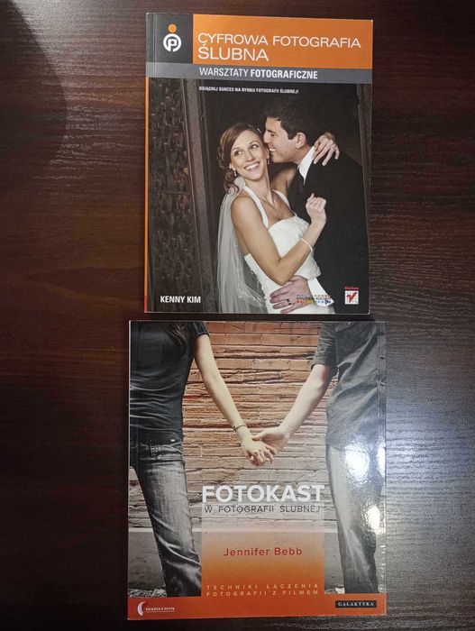Zestaw książek fotograficznych/fotografia ślubna
