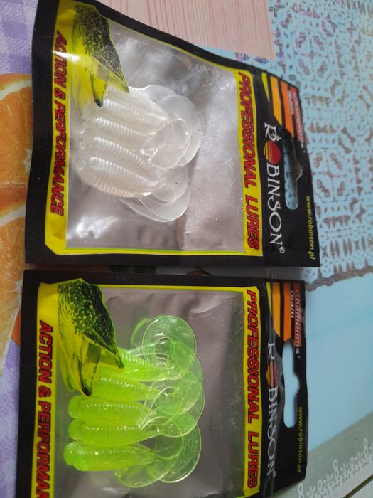 Rybki- gumy  na szczupaka Robinson