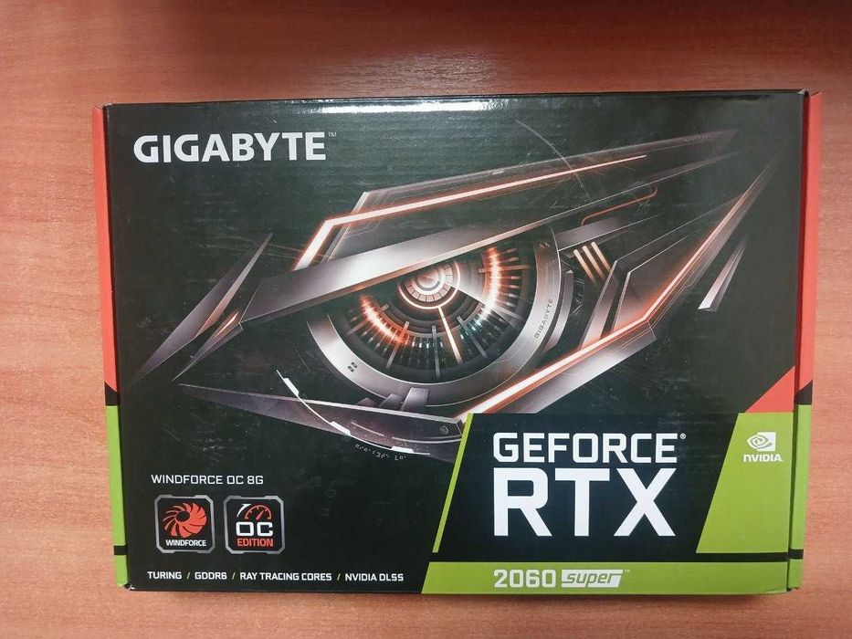 Продам б/у видеокарту Gigabyte GeForce RTX 2060 SUPER WindForce OC 8GB