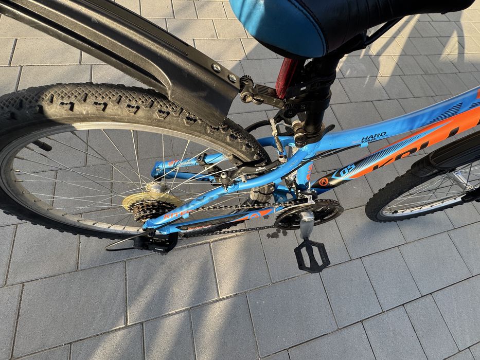 Rower kellys kiter 50 koła 24", rama 11”, 21 biegów Shimano