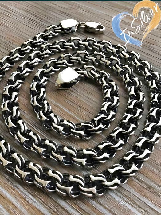 Срібний ланцюжок 65г чоловічий, мужская серебряная цепочка 925