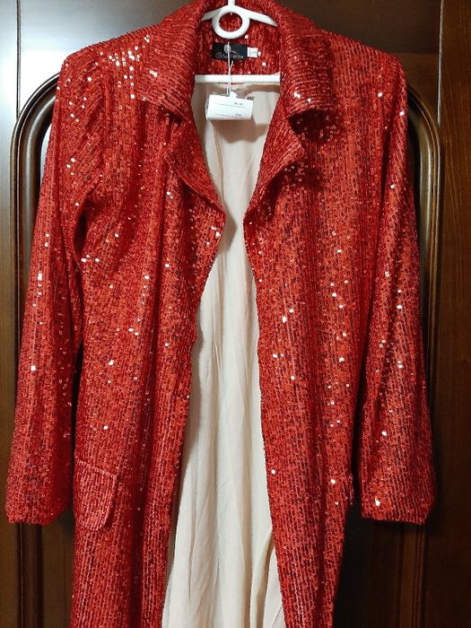 Платье пиджак, вечерний наряд