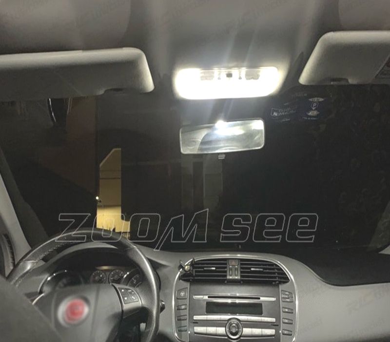 KIT COMPLETO 10 LAMPADAS LED INTERIOR PARA FIAT BRAVO 2 MK2 07-16