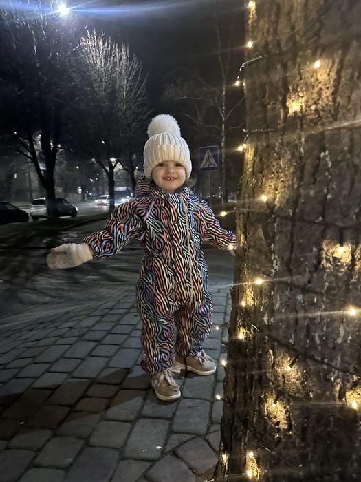 Комбінезон зимовий на дівчинку, 2 роки, decoza moms, 86-92 розмір