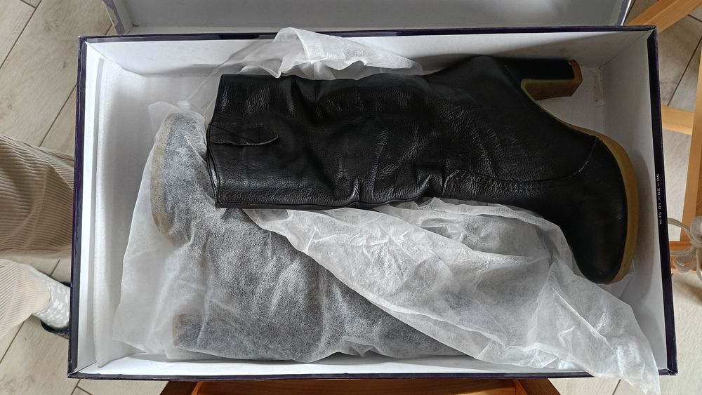 Зимние сапоги каблук 38 размер