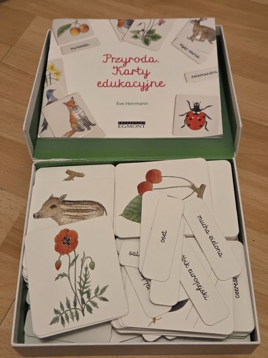 Biblioteczka montessori przyroda