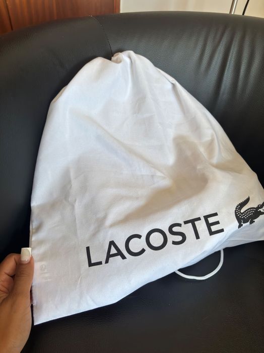 Mala Lacoste Original – Bordô
