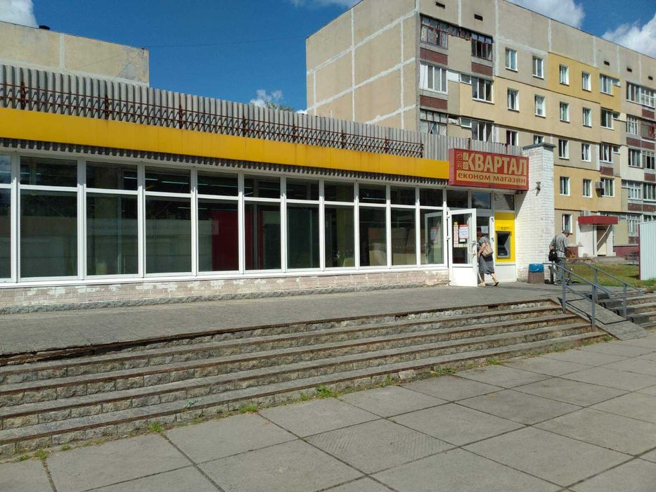 Оренда магазину "Паляниця" - 589,5 кв.м, Славутич, Поліський квартал, 8