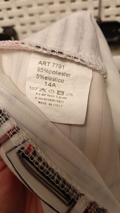 Rozkloszowana włoska spódniczka w torebki Italy Jak nowa
