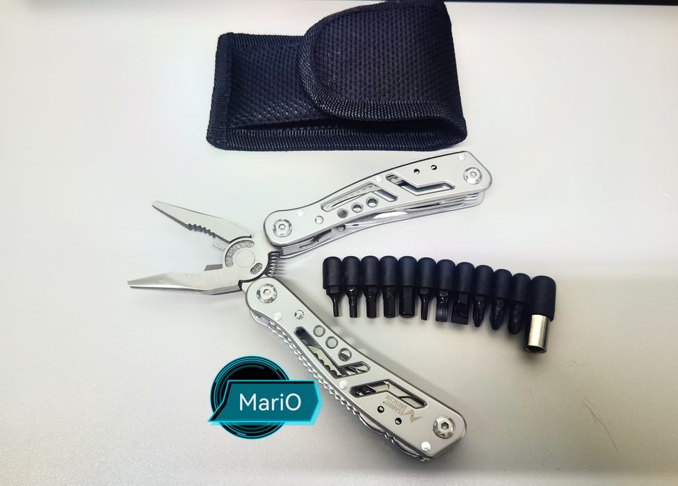 Szczypce Multitool survival wyprawy prezent rower