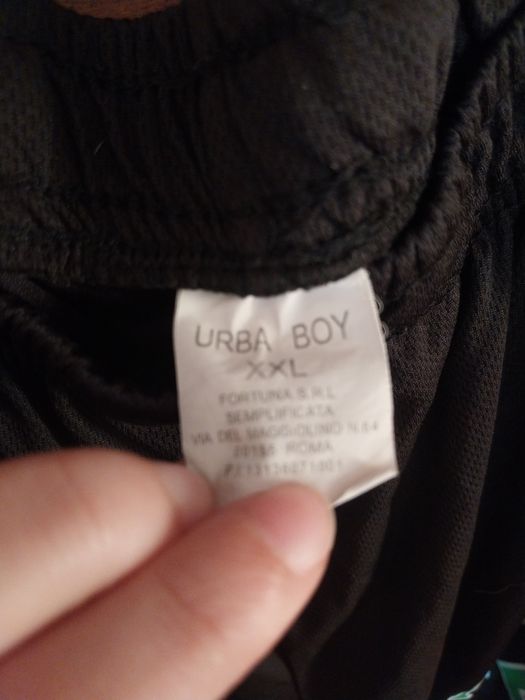 Calções pretos New York