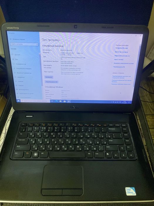 Поодам ноутбук Dell vlVostro 1540
