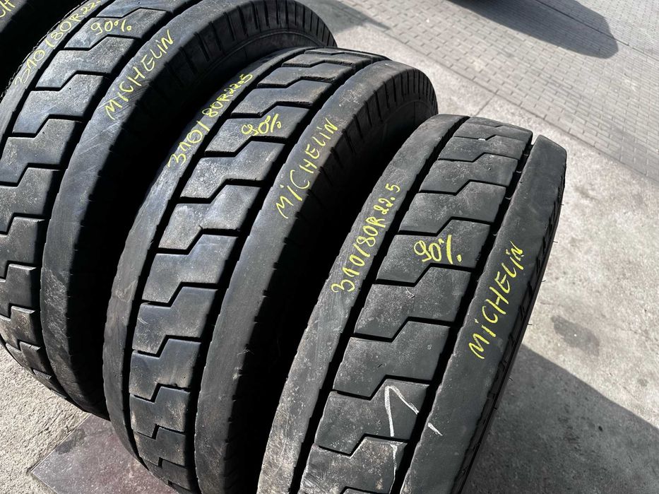 4X Opony Ciężarowe 310/80R22.5 315/80R22.5 Michelin X TERMINAL-T (90%)