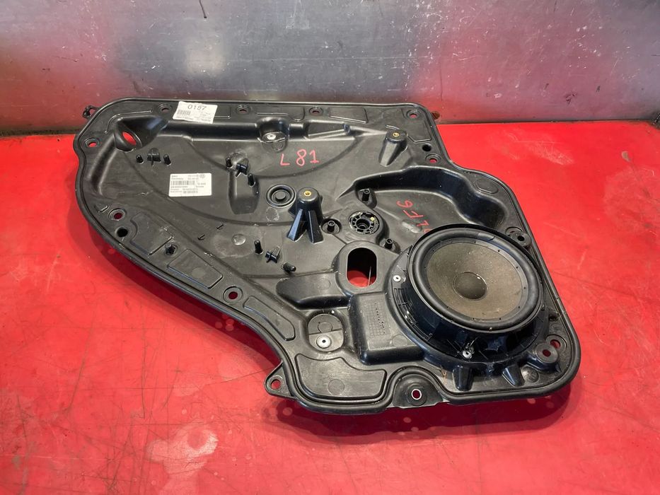 Volkswagen Golf VI 5K4 Mechanizm podnośnik szyby lewy tył